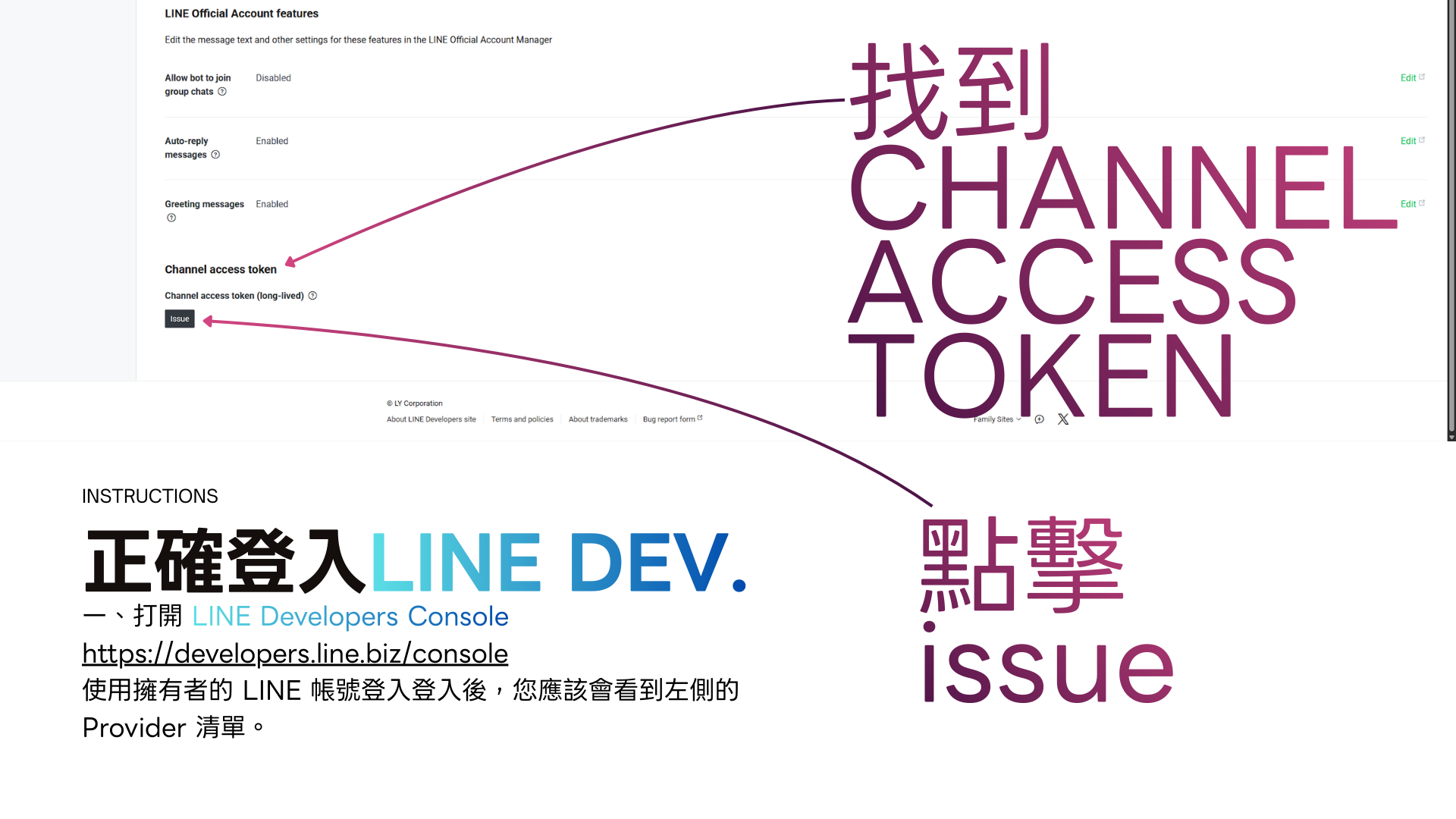 Channel Access Token